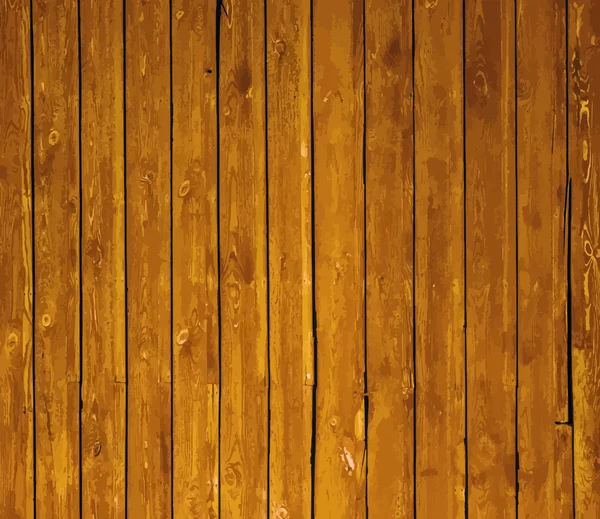 Pared de madera vieja pintada — Vector de stock