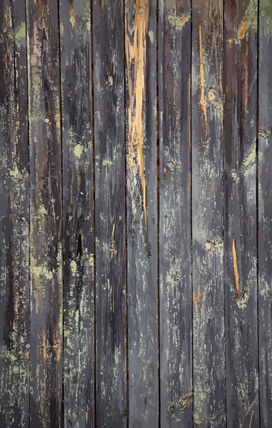 Vieux mur en bois — Image vectorielle