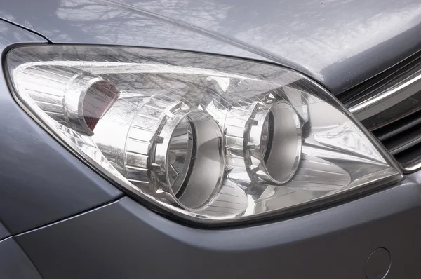 Modern car headlight — Stock Photo, Image