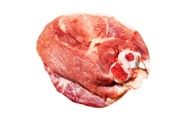 Big piece of crude meat — Stock Photo, Image