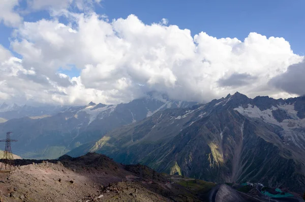 Cime Delle Montagne Del Caucaso — Foto Stock