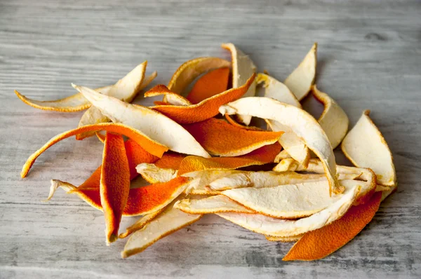 Dried orange peel — Stock Photo, Image