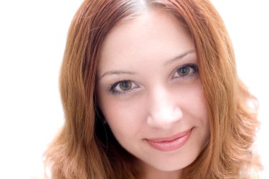 Güzel esmer. Yakın çekim