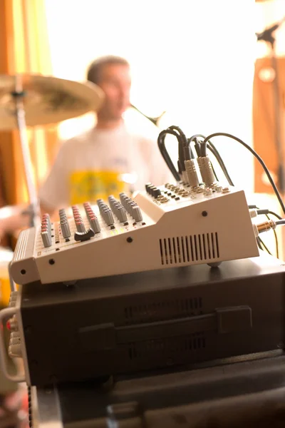 Sound mixer board — Stock Photo, Image