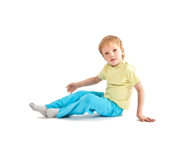 Portrait of adorable joyful boy — Stock Photo, Image