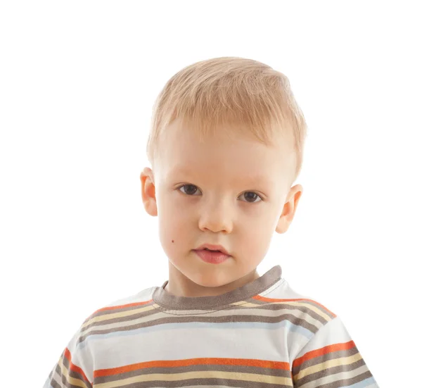 Porträtt av smarta vackra hazel-ögon pojke — Stockfoto