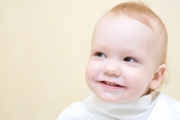 Young boy before first haircut — Stock Photo, Image