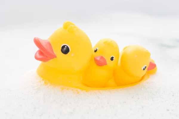 Three rubber ducks — Stock Photo, Image