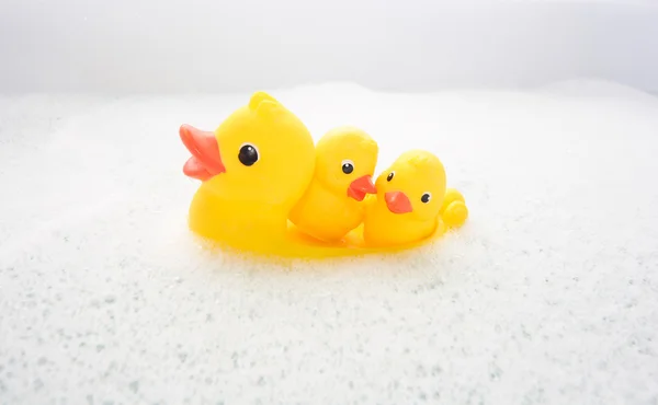 Three rubber ducks — Stock Photo, Image