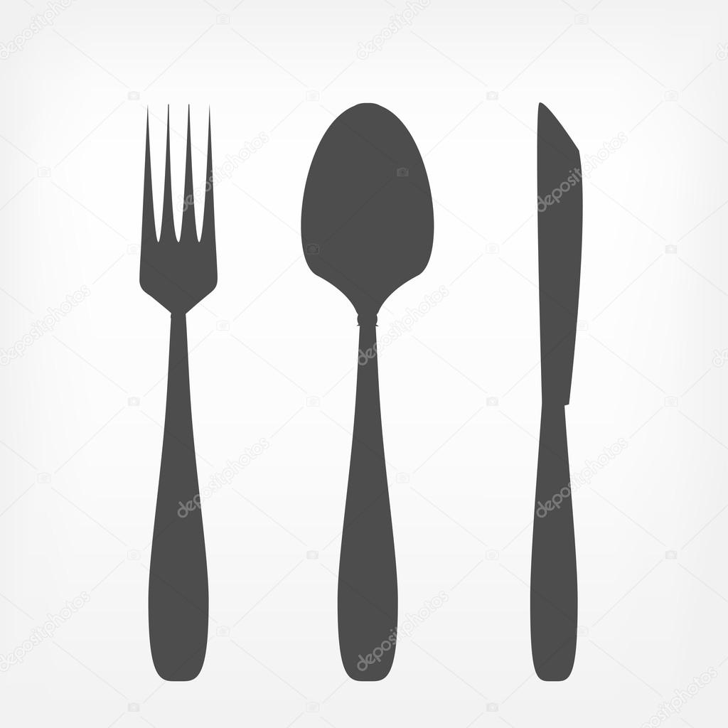 Fork spoon and knife set