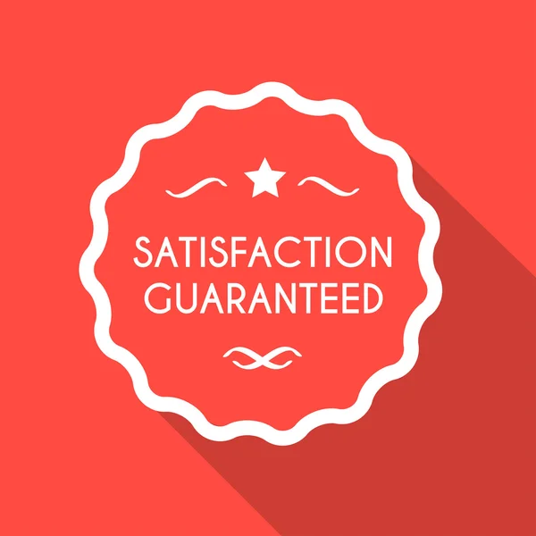 Garantie de satisfaction — Image vectorielle