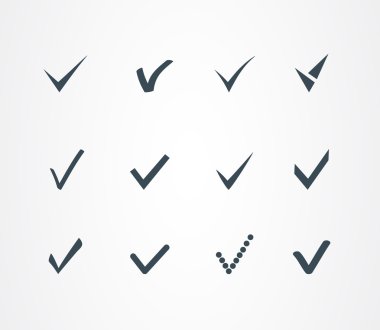 onay işareti Icons set