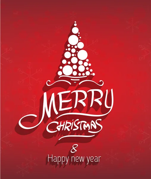 Merry Christmas Card Royalty Free Stock Vectors