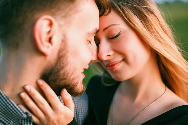 Romantic couple. Love story. — Stock Photo, Image