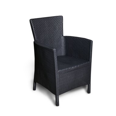Siyah Bahçe sandalye