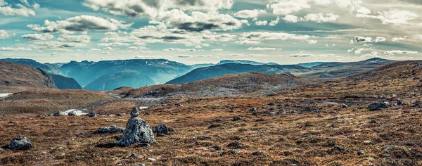 High mountains panorama — Stock Photo, Image