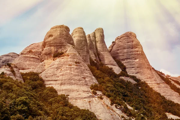 Montserrat montanha — Fotografia de Stock