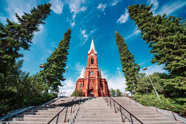 Catedral em mikkeli — Fotografia de Stock