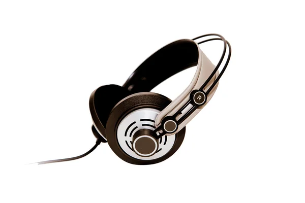 Headphones isolated on white background — Stock Photo, Image