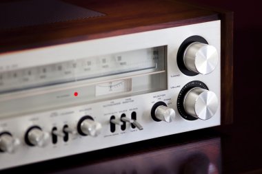 Vintage Stereo radyo alıcısı 