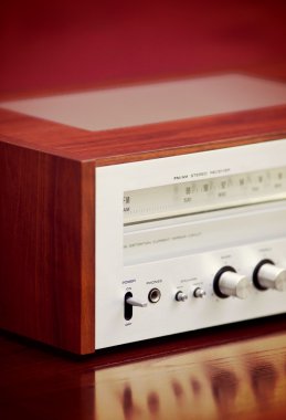 Vintage Stereo radyo alıcısı 