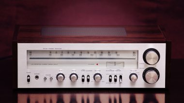 Vintage Stereo radyo alıcısı 