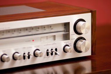 Vintage Stereo radyo alıcısı 