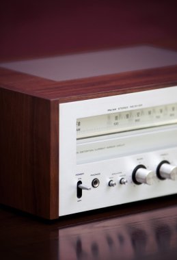 Vintage Stereo radyo alıcısı 