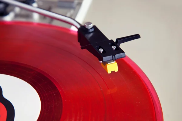 Analogowe Stereo gramofonu Vinyl Record Player Headshell kasety — Zdjęcie stockowe