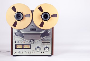 Analog Stereo açık Reel kaset Deck kayıt oynatma Metal Ree ile