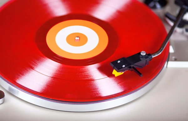 Analogowe Stereo gramofonu Vinyl Record Player Headshell kasety — Zdjęcie stockowe