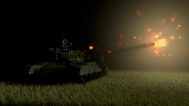 Tank vurdu