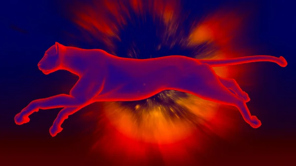 Bir gepard görüntüsünü