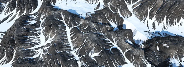 Góry w śniegu — Zdjęcie stockowe