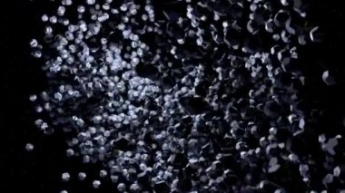 3D parçacıkların hareketi