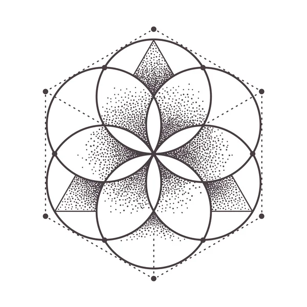 Géométrie sacrée vectorielle — Image vectorielle