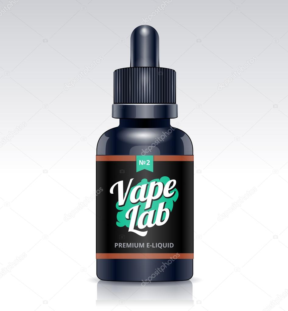 Download E Liquid Bottle Mockup Vector Image By C Vecster Vector Stock 119153340
