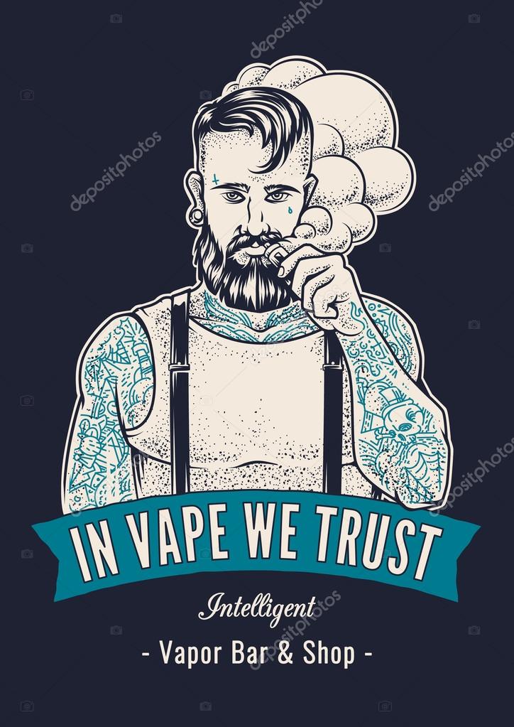 Vaperストックベクター ロイヤリティフリーvaperイラスト Depositphotos