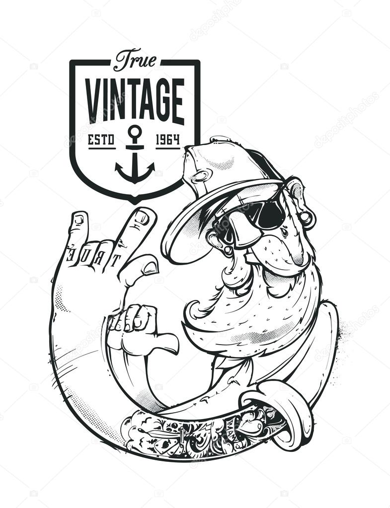 Hipster Vector Art Stock Vector by ©Vecster 65654389