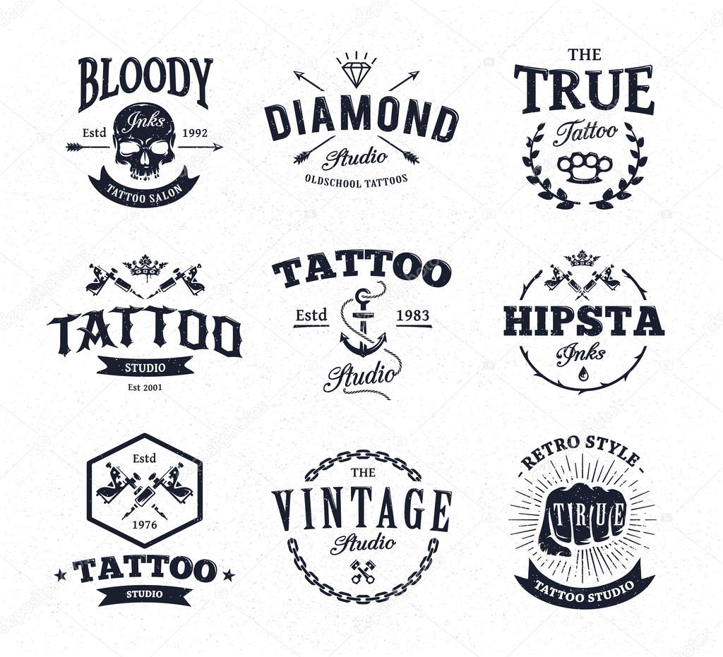 Tattoo Studio Emblems