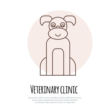 Hayvan hastalıklarıyla ilgili evde beslenen hayvan sağlık kaygı hayvan tıp simgeler izole ayarla