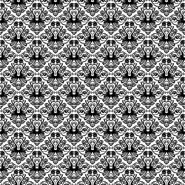 Seamless tileable background pattern — Stock Vector