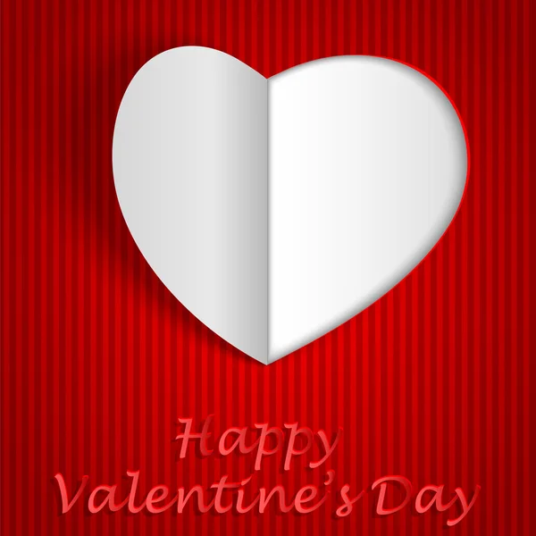 Día de San Valentín fondo con corazones — Vector de stock