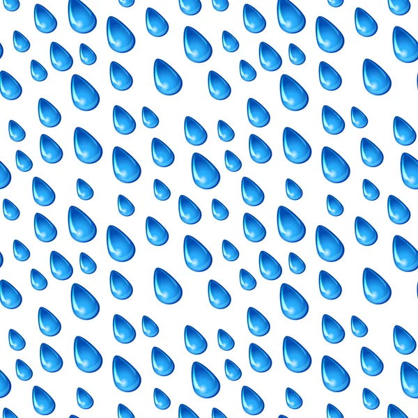 Motif de pluie sans couture. Texture colorée élégante . — Image vectorielle