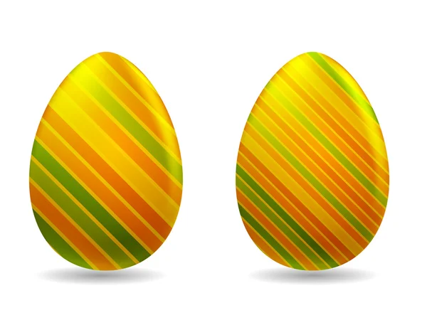 Ilustração vetorial - ovos de páscoa — Vetor de Stock