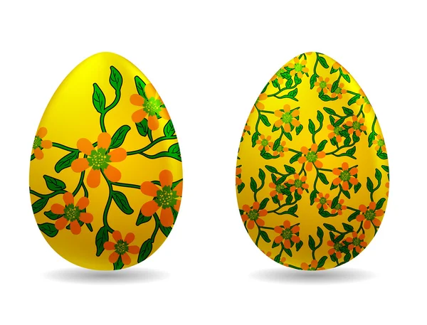 Illustrazione vettoriale - uova di Pasqua — Vettoriale Stock