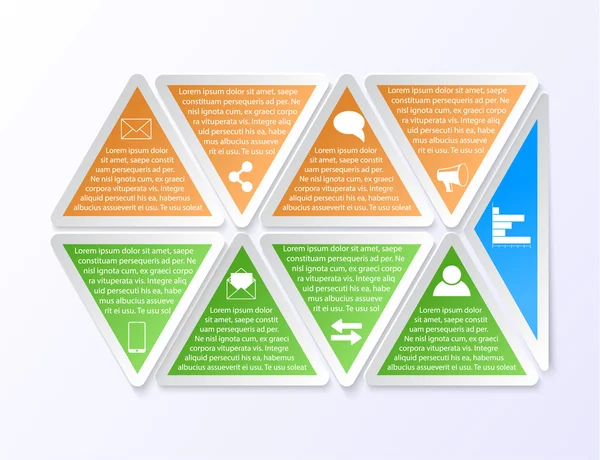 Trabajo en equipo infografía social, diagrama, presentación — Archivo Imágenes Vectoriales