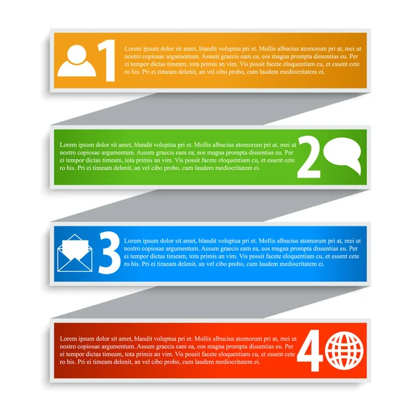 Trabalho em equipe infográfico social, diagrama, apresentação —  Vetores de Stock