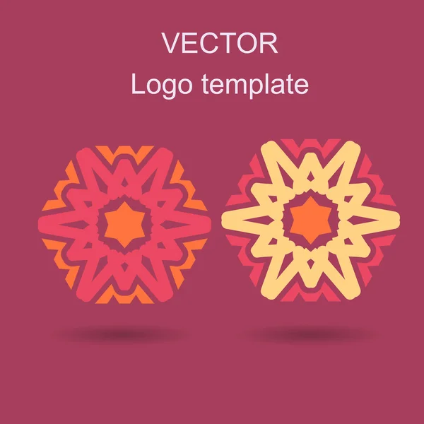 Modelo de design vetorial de logotipo abstrato . —  Vetores de Stock