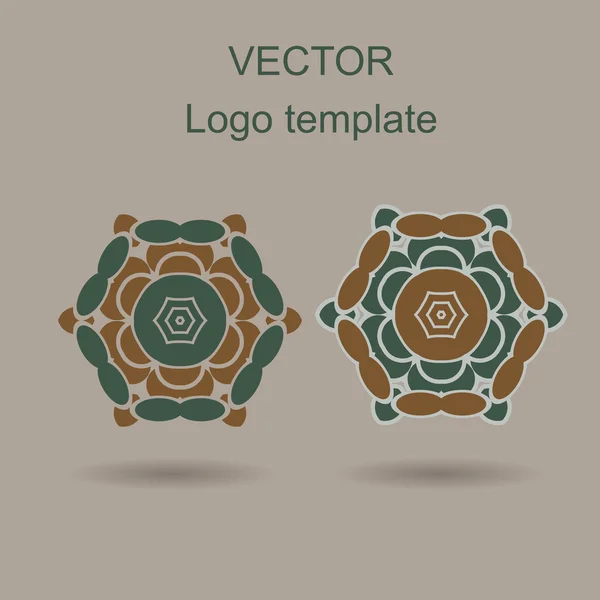 Modelo de design vetorial de logotipo abstrato . —  Vetores de Stock